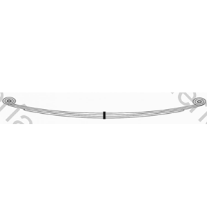 HOJA M.BENZ ATEGO 2730 DELANTERA 2DA (80X25X1810) PARABOLICA