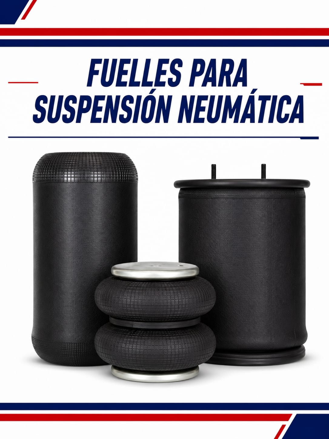 FUELLES PARA SUSPENSION NEUMATICA